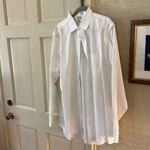 Brooks brothers white dress shirt